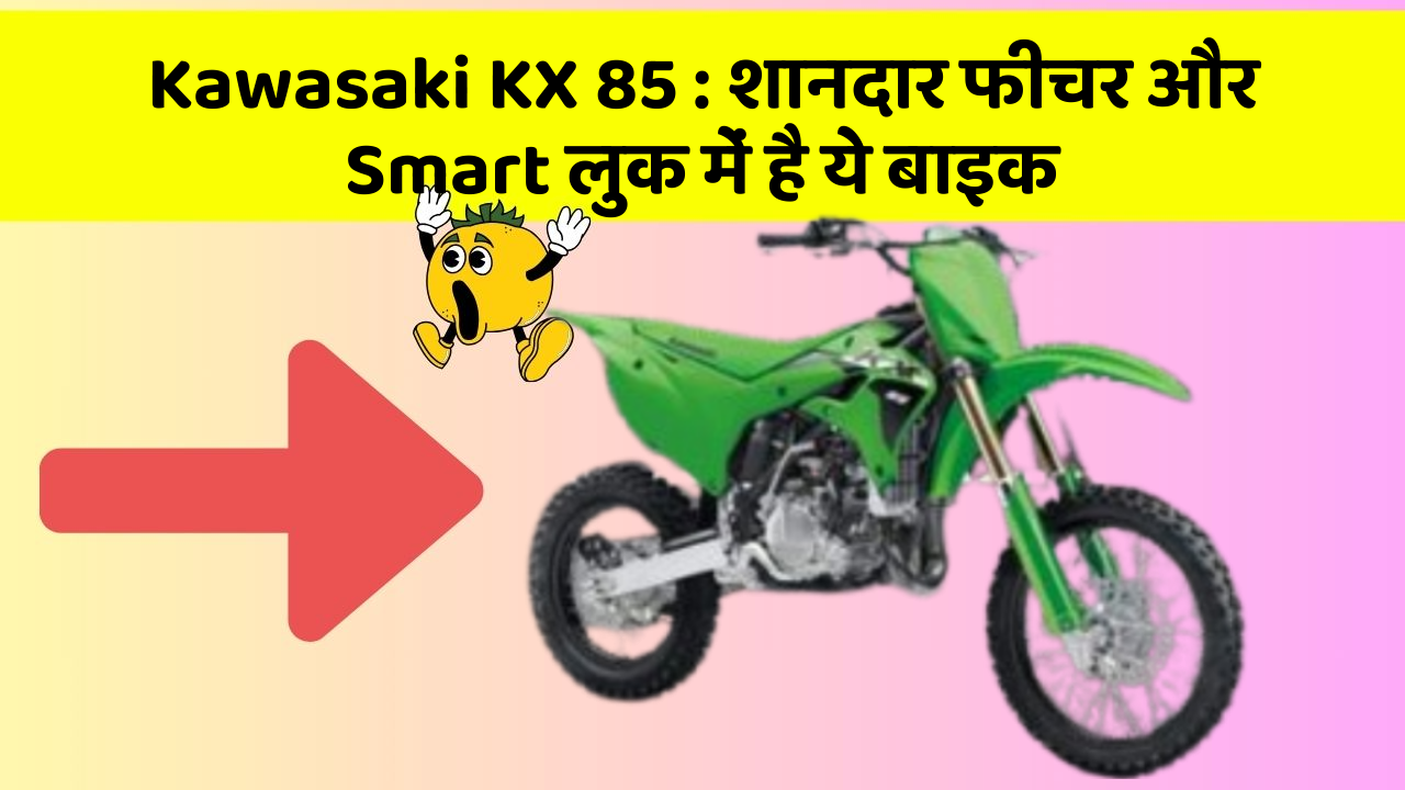 Kawasaki KX 85:शानदार फीचर और Smart लुक में है ये बाइक