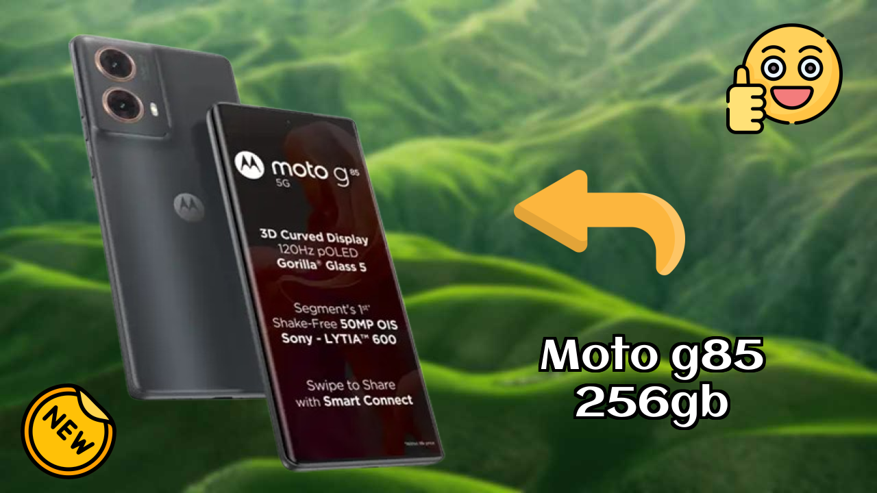 Moto G85 256GB at ₹19,699 - Best Features Highlighted