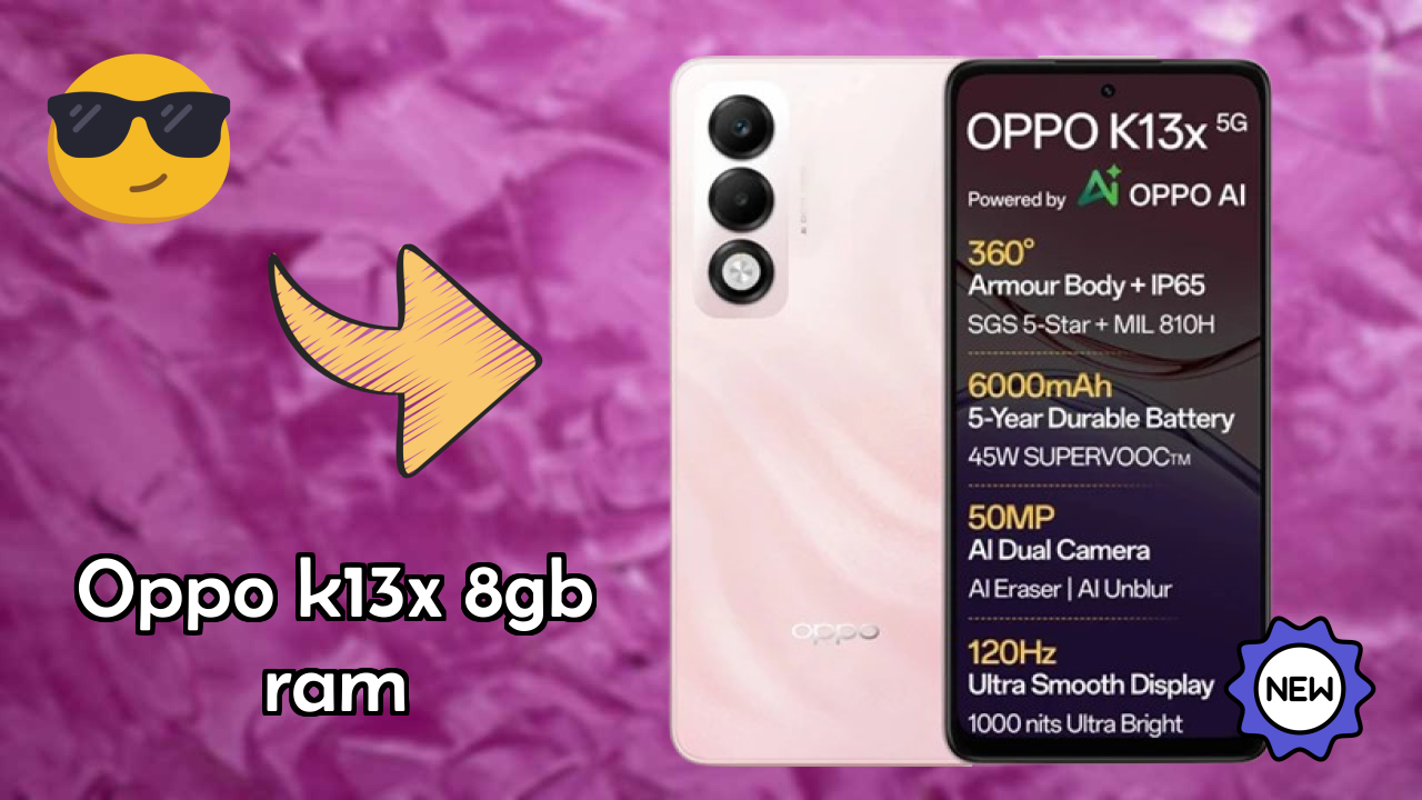 OPPO K13x 8GB RAM Display Review: LCD Quality