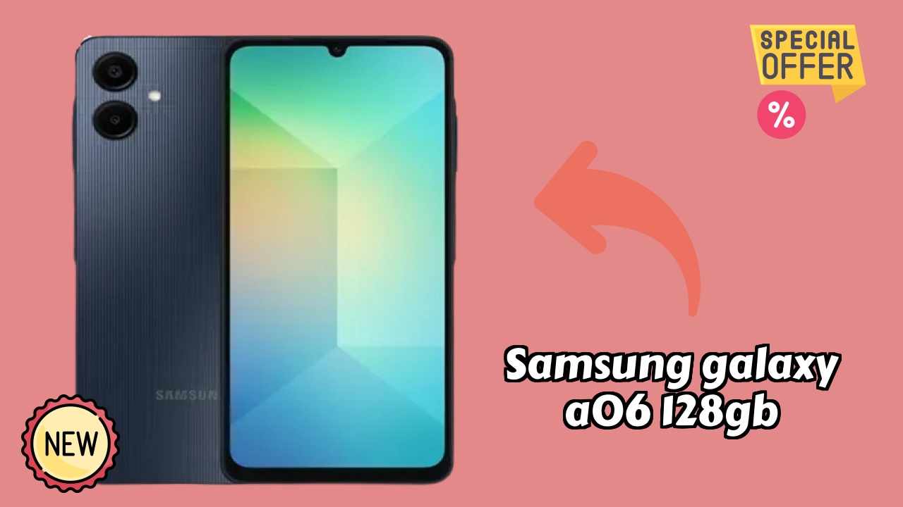 Samsung Galaxy A06 128GB Camera Review: 50 MP + 2 MP Rear Camera Photo Quality