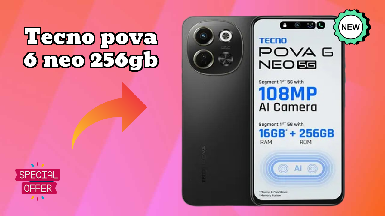 Tecno Pova 6 Neo 256GB Gaming Benchmarks: MediaTek Dimensity 6300 Tested