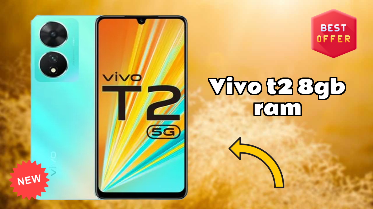 Vivo T2 8GB RAM Display Review: 6.38 Inches (16.21 Cm) Screen Size