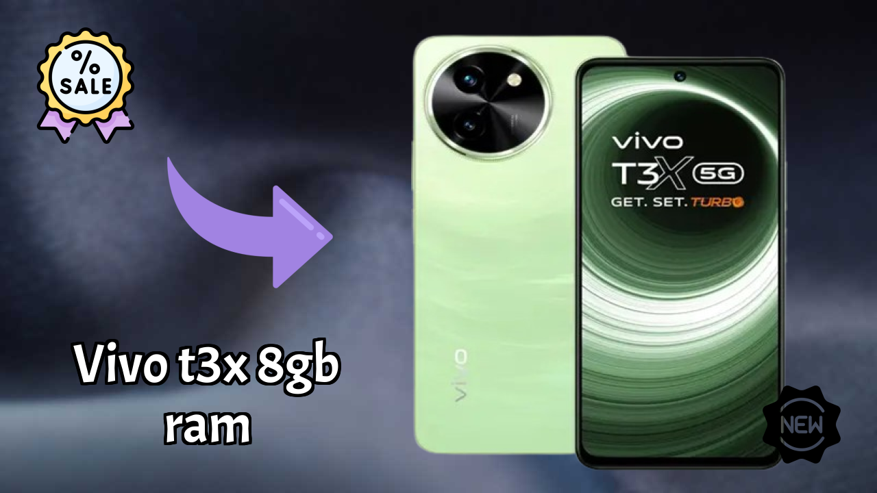 Vivo T3x 8GB RAM Battery Life: 6000 MAh Charging Speed Test