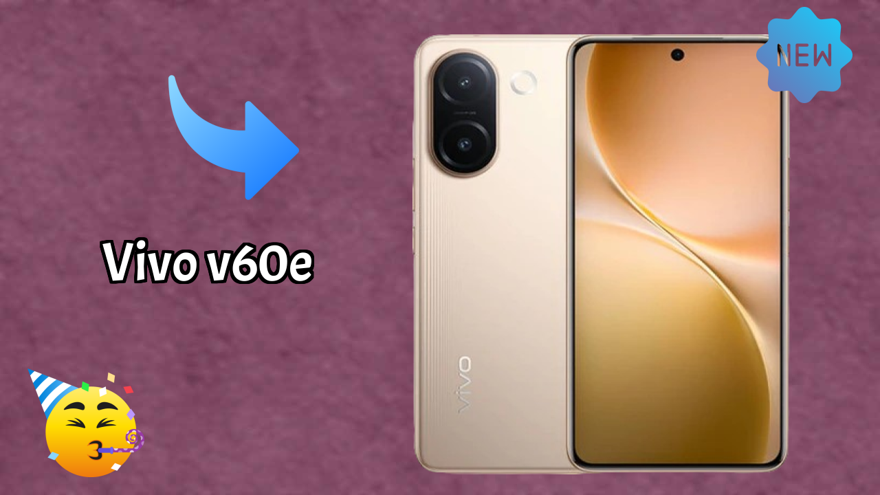 Vivo V60e at ₹29,999 - Best Deal Available