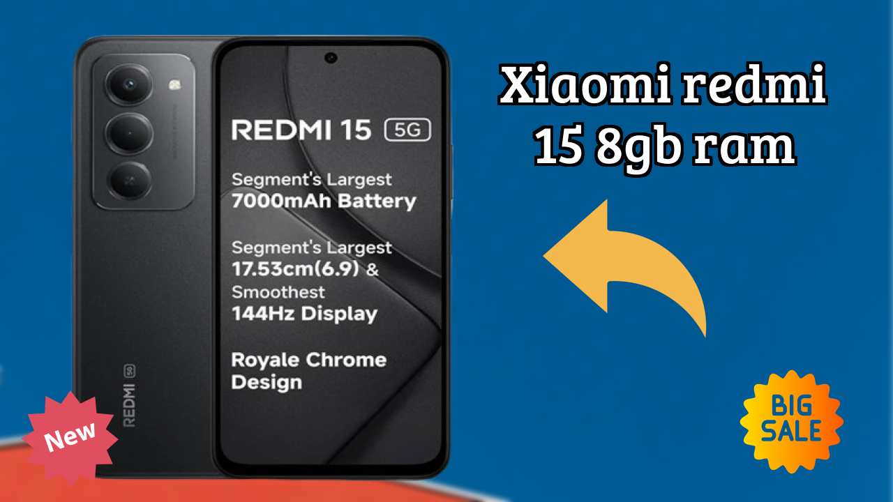 Xiaomi Redmi 15 8GB RAM Test: 8 GB RAM Handles Heavy Tasks?