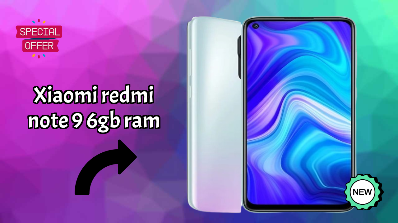 Xiaomi Xiaomi Redmi Note 9 6GB RAM - Price Dropped to ₹12,899 Today!